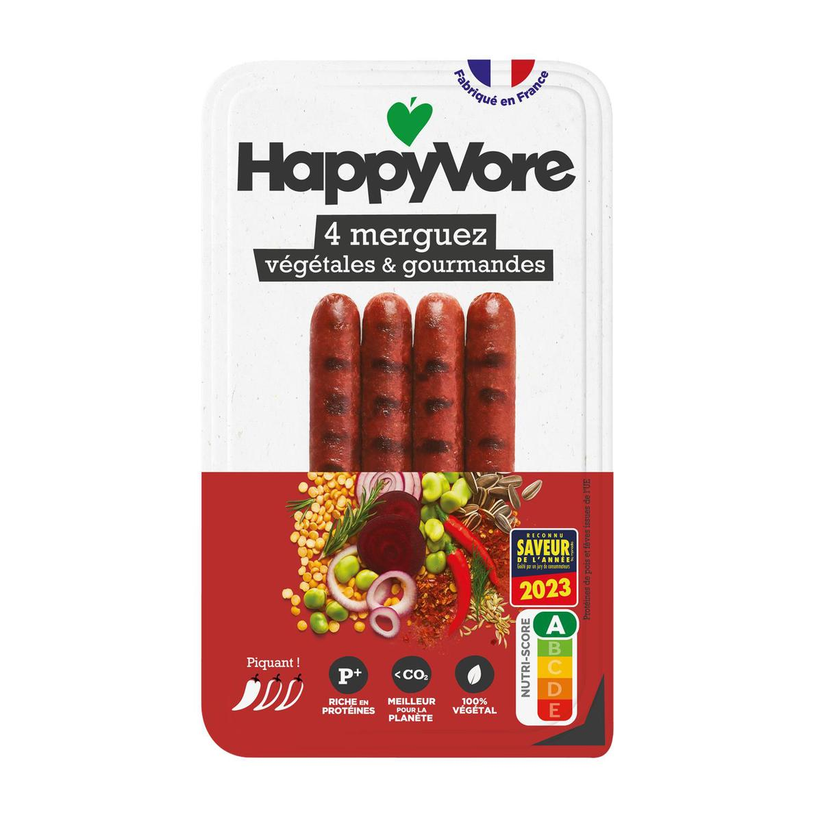 Saucisses véganes happy vore